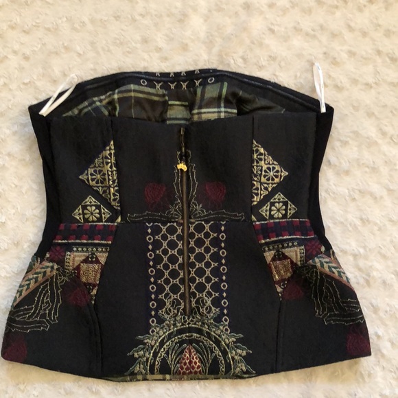💥HP💥 Camilla Corset With Powermesh Insert Botanical Chronicles NWT - Picture 11 of 14